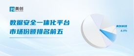 權威發布 | 美創數據安全一體化平臺DSC市場份額排名前五，領跑專精廠商